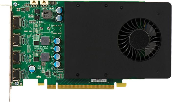 Immagine prodotto Matrox Scheda GPU D-Series VideoWall D1450 PCIe x16 Quad HDMI (4 GB)