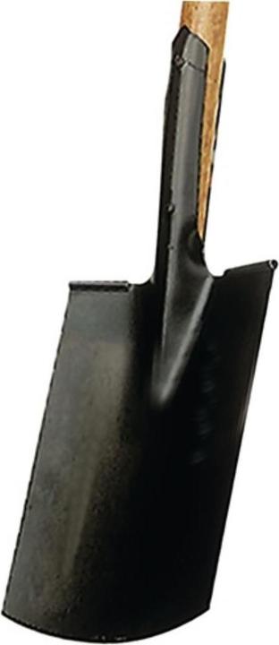 Produktbild Krumpholz Bauspaten 285 x 185 / 180 mm Grösse 2 mit Trittschutz und T-Stiel
