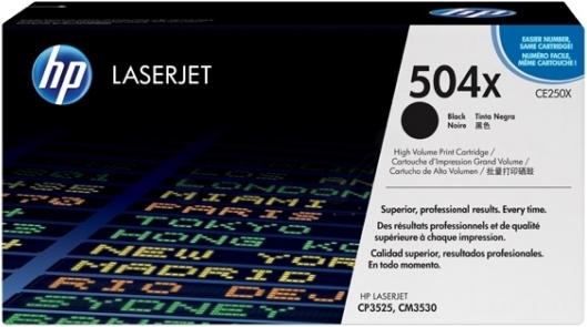 Produktbild HP CE250XC - Hohe Ergiebigkeit - Schwarz (BK)
