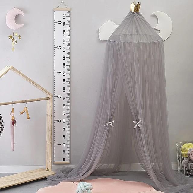 Image du produit Milkii Baldaquin/ciel de lit, Prince/ Princesse, Gris