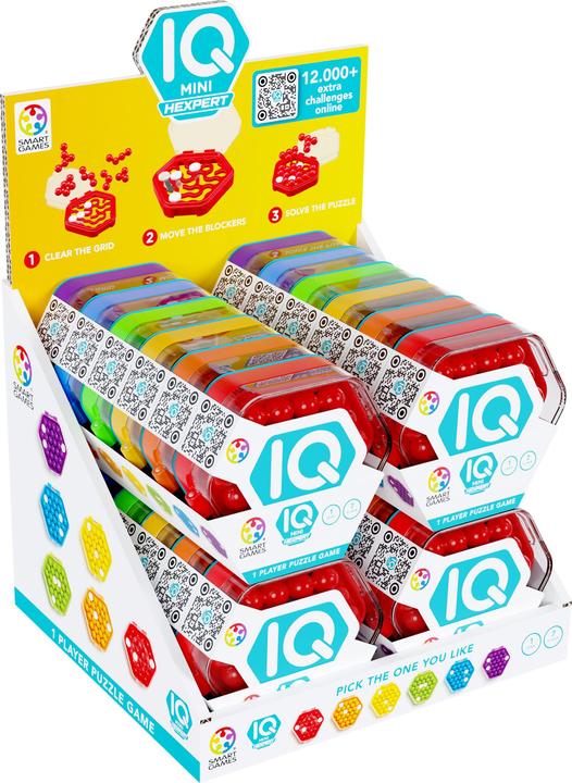 Produktbild Smart Games IQ Mini Hexpert (1 Stück - assortiert) (Deutsch, Französisch, Italienisch, Englisch)