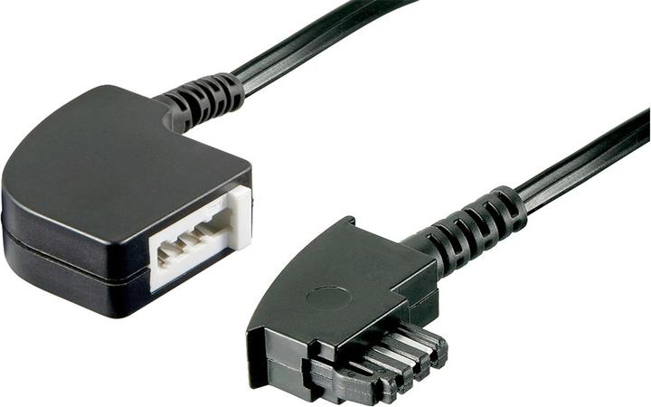 Produktbild Goobay TAE-F Verlängerung 6m,sw,St/Bu 50243