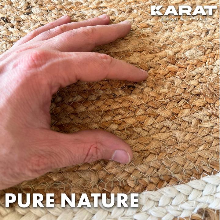 Produktbild Karat Jute-Teppich (120 x 120 cm)