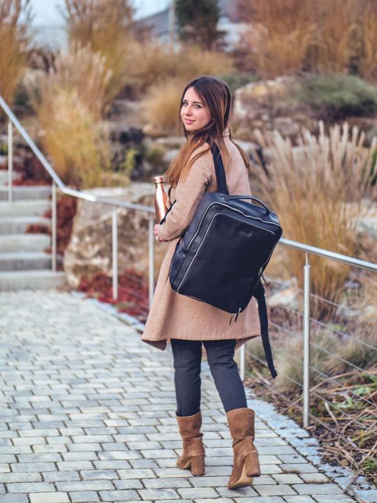 Produktbild Betzold Lehrer-Rucksack Jumba aus Leder (20 l)