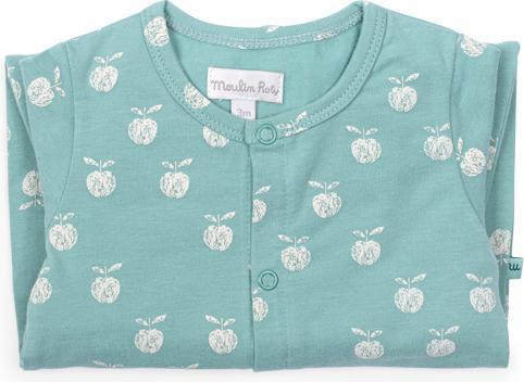 Image du produit Moulin Roty Pyjama vert Pomme des Bois 12 mois (74)