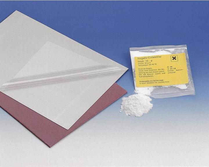 Actual product image Bungard 271003.145 Brass sheet photo-coated negative Brass L x W H 215 145 0