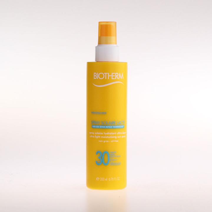 Actual product image Biotherm Spray Solaire Lacté (Sun spray, SPF 30, 200 ml, 232 g)