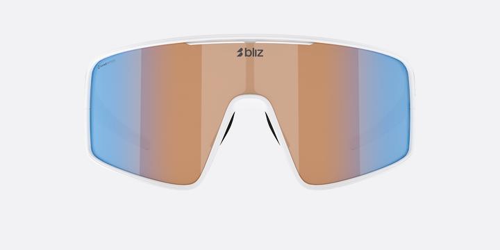 Produktbild Bliz P001S (Weiss, Nano Optics Nordic Ligh Coral - Orange w blue multi, Weiss, Nano Optics Nordic Ligh Coral - Orange w blue multi)