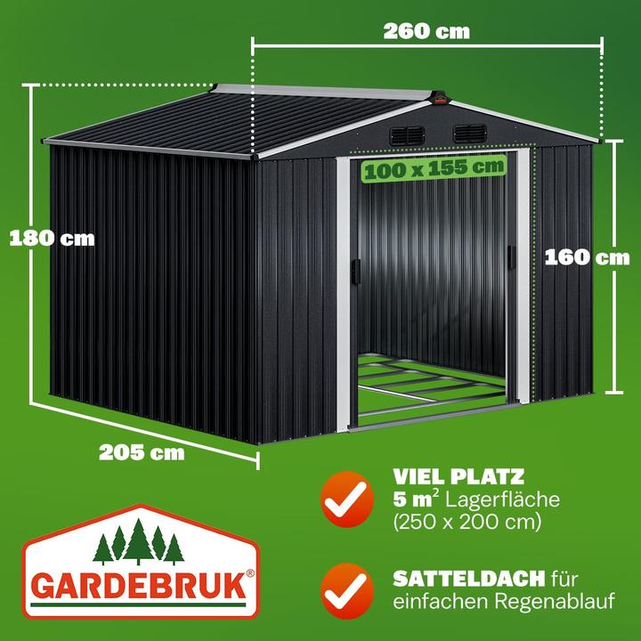 Image du produit Gardebruk Abri de jardin