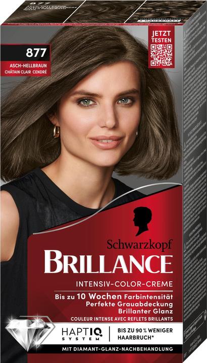 Actual product image Schwarzkopf Brillance Brilliance (877 Light ash brown)