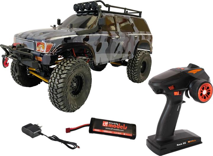 Actual product image DF-Models 4S Crawler Camo (RTR Ready-to-Run)