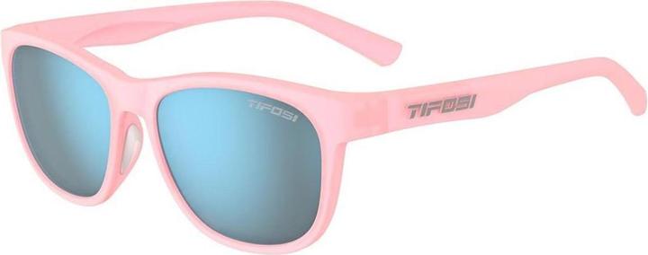 MGA Tifosi -Brille Swank Satin Crystal Blush (1 Glasrauch hellblau 11,2% Lichtübertragung) (neu)