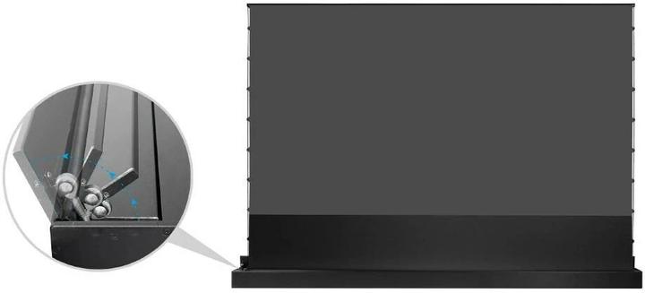 Actual product image Celexon UST High Contrast Floor Scissors Screen - HomeCinema Plus, 120" black (120", 16:9)