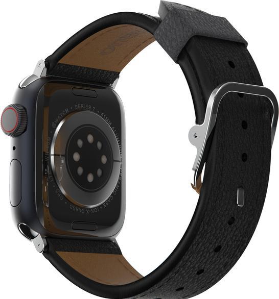 Produktbild OtterBox Symmetry Cactus Leather Watch Band für Apple Watch 9/8/7 41mm (38 mm, 40 mm, 41 mm, Veganes Leder)