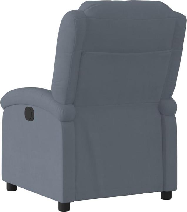 Actual product image VidaXL Recliner chair electric velvet