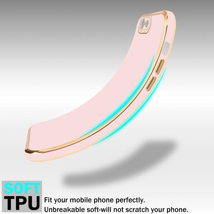 Produktbild Cadorabo TPU Hülle mit Kameraschutz für Apple iPhone 6 / 6S (Apple iPhone 6)