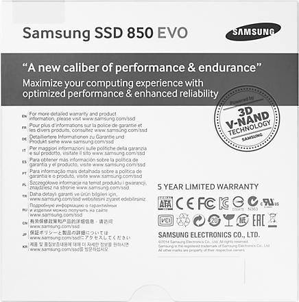 Produktbild Samsung 850 EVO Basic (1000 GB, 2.5")