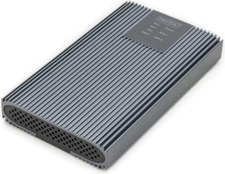 Image du produit Digitus Station de clonage USB M.2 NVMe, SSD, NVMe, 20Gbits, USB 3.2 Gen2, aluminium, toolfree (M.2 2280, M.2 2260, M.2 2242, M.2 2230)