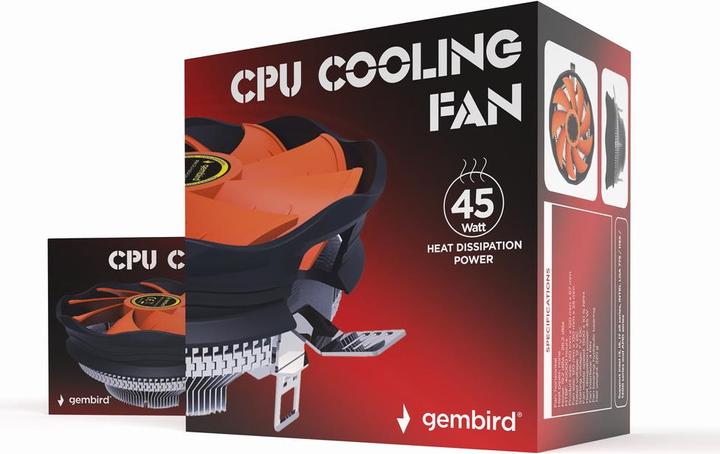 Actual product image Gembird CPU cooling fan Huracan X30