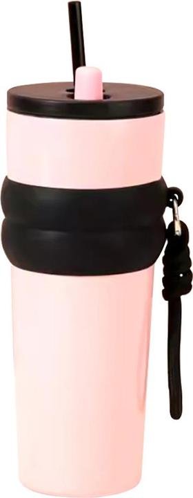Produktbild Techsuit - Thermos (THM7) - Car Cup, Single Pipette, Stainless Steel 316, 710ml - Pink (0.71 l)