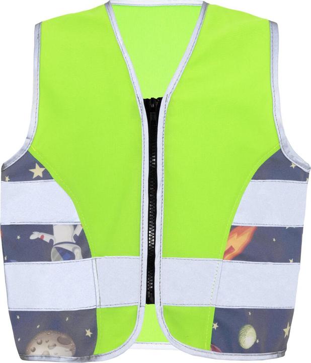 Korntex Kinder Warnweste Aerospace Neongrün/UFO CO2 Neutral XXS EN 17353 ® ACTAERUFO (XXS)