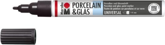 Image du produit Marabu Marqueur "Porcelain & Glas Painter", noir (Noir, 2 mm, 1 x)