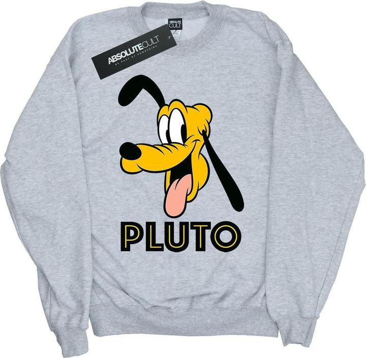 Actual product image Disney Girls Pluto Face Sweatshirt (116)