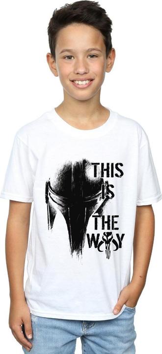 Actual product image Star Wars Boys The Mandalorian The Way T-Shirt (140, 146)