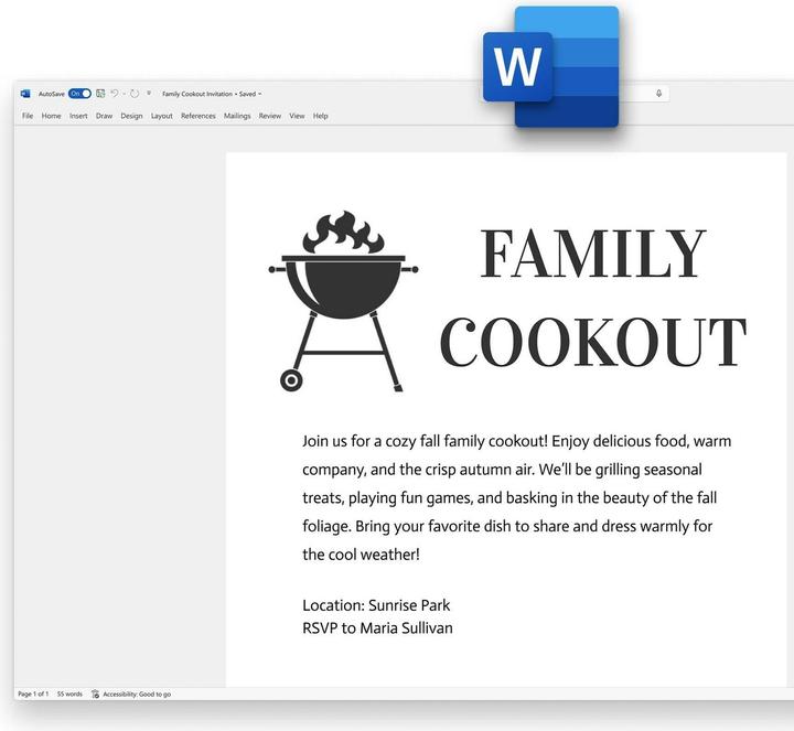 Actual product image Microsoft Office Home 2024 (IT) (1 User, unlimited)
