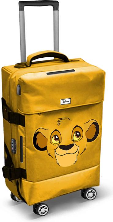 Actual product image Karactermania 4-Wheel Cabin Suitcase Face