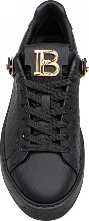 Produktbild Balmain b-court leather sneakers with diamond embossing (36)