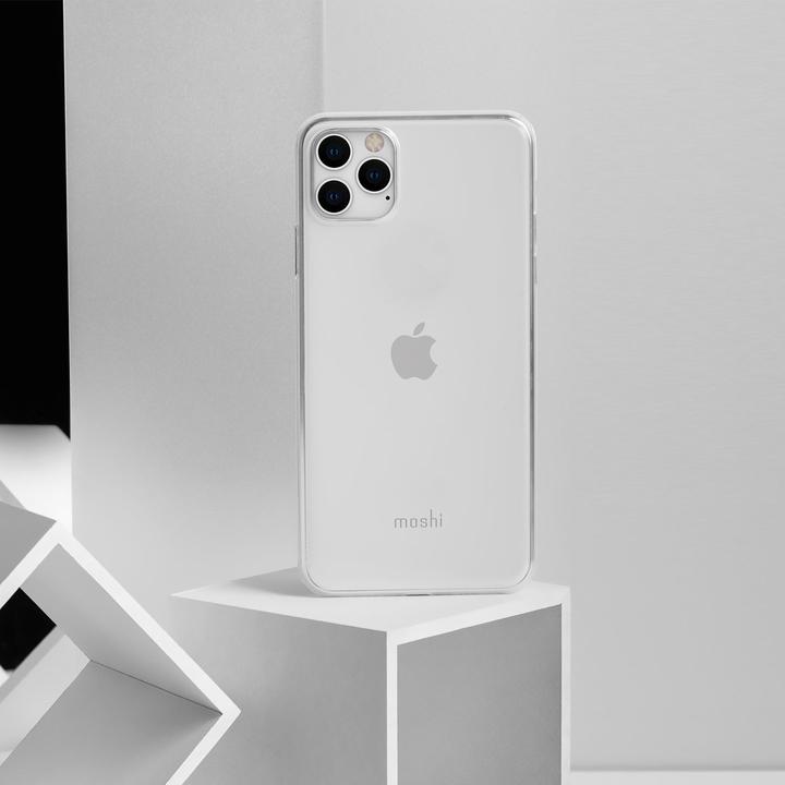 Actual product image Moshi SuperSkin for iPhone 11 Pro Max - Exceptionally thin Protective Case - Crystal Clear (Apple iPhone 11 Pro Max)