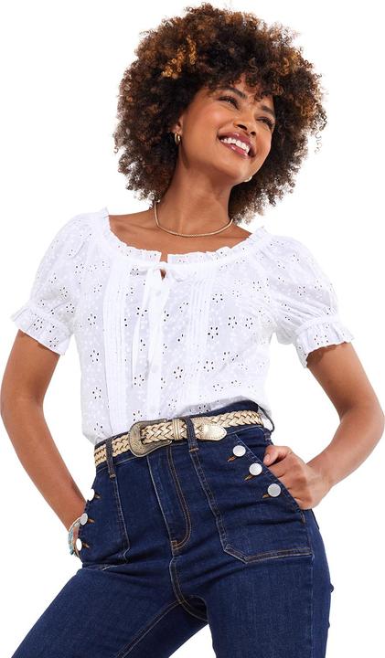 Produktbild Joe Browns Broderie Short Sleeve Top (34)