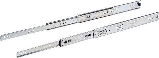 Actual product image Hettich Schubladenschiene Vollauszug 450 mm chromatiert 2 Stück