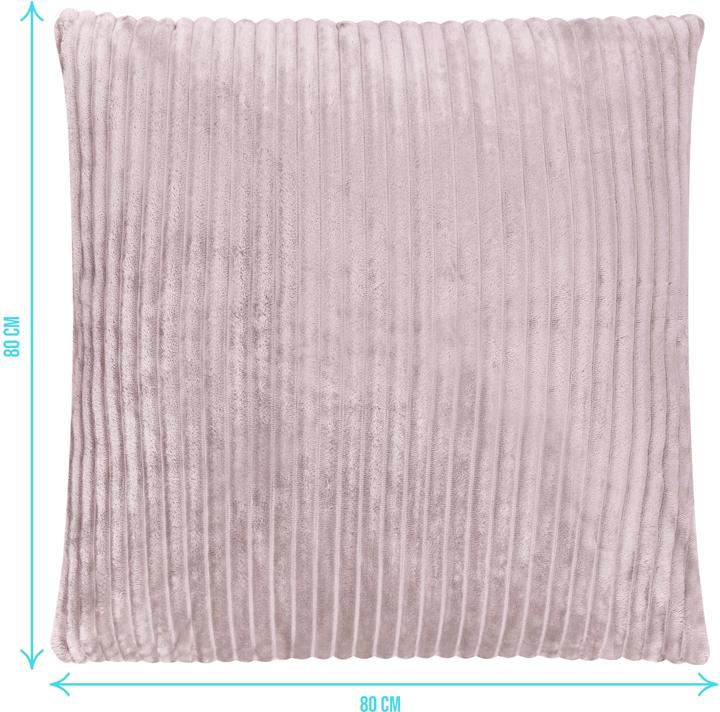 Produktbild Aspero 2 Kissenbezüge aus Streifen-Flanell 80x80 cm Pilar - 9047 (Duvetbezug, 80 x 80 cm)