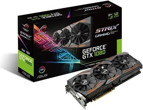 Produktbild ASUS GeForce GTX 1080 STRIX A8G GAMING (8 GB)