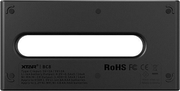 Actual product image Xtar BC8 (1 pcs., AAA, Chargers without battery)