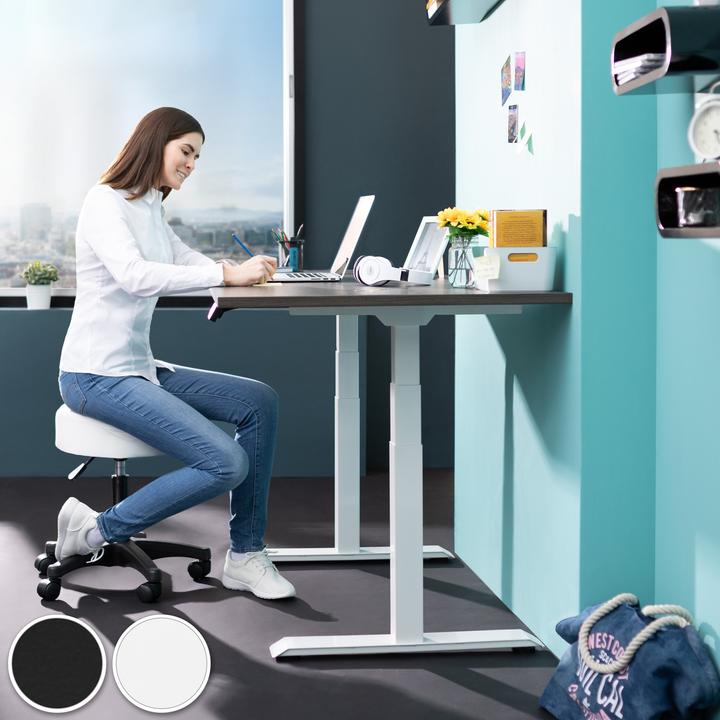 Actual product image tectake Roller stool