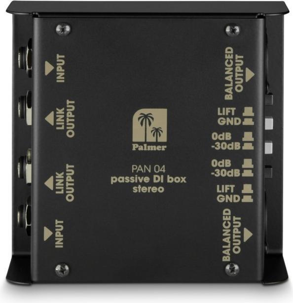 Immagine prodotto Palmer Audio DI Box passiva a 2 canali Pro PAN (Scatola DI)