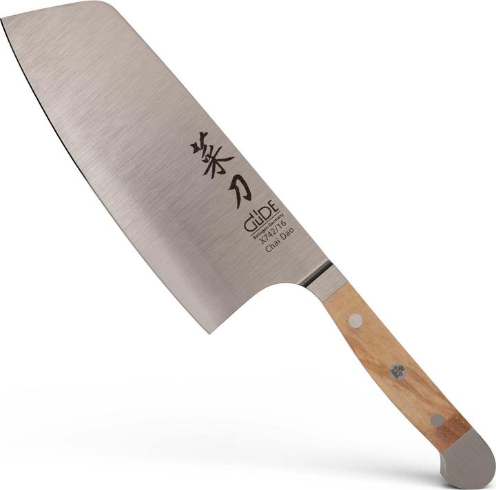 Image du produit Güde Solingen Couteau de cuisine Alpha Chai Dao Olive 16 cm (16 cm)