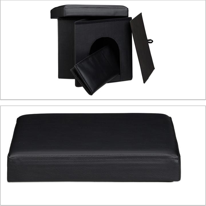 Immagine prodotto Relaxdays Cuccia per cani e gatti pouf sgabello
