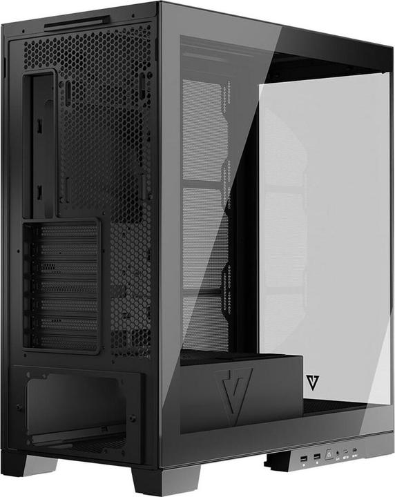 Image du produit Modecom Boîtier informatique Volcano SPACE MIDI USB 3.0 X 2 CYPE-C (Mini-ITX, mATX)