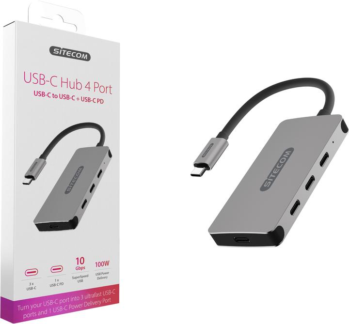 Sitecom CN 386 (USB-C, 4 Ports)