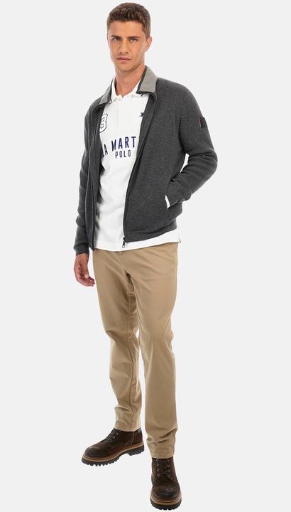 Produktbild La Martina Poloshirt Langarmshirt mit Polokragen (XL)