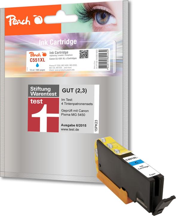 Image du produit Peach Cli-551c XL (C)