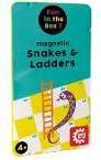 Actual product image Game Factory Magnetic Snakes & Ladders (English, German, Italian, French)