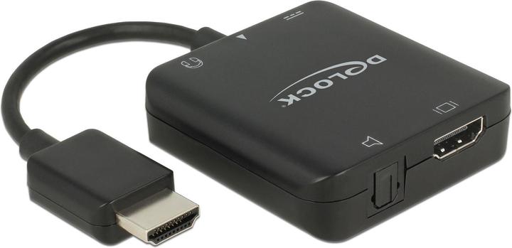 Delock HDMI Audio 5.1 Extractor, 4K, 60Hz (HDMI, 15.30 cm)
