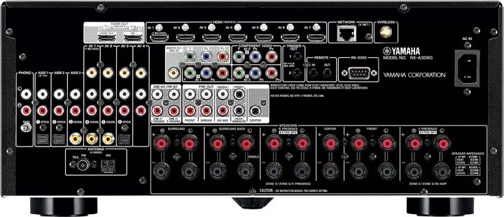 Immagine prodotto Yamaha Rx-A3060 (9.2 canali, FM)
