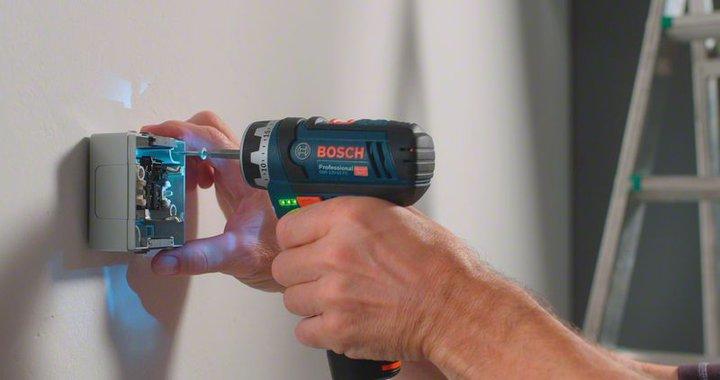 Actual product image Bosch Professional Cordless drill GSR 12V-15 FC(2x 2.0 Ah GAL 12V-40 GFA 12-B GFA 12-W GFA 12-E CC) (Rechargeable battery operated)