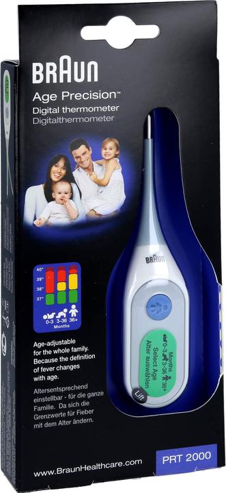 Image du produit Braun Prt 2000 (Aisselle, Bouche, Rectal)
